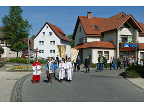 Bittprozession an Christi Himmelfahrt (Foto: Karl-Franz Thiede)